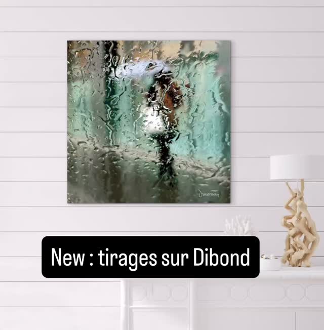 Nouveauté chez Artiti. Série limitée de photos de Sophie Moisan tirées sur Dibond 8mm. Un très beau résultat. Format 50x50. Tirage limité à 3 exemplaires. #Sophiemoisan #artiti.art #pluie #dibondprint