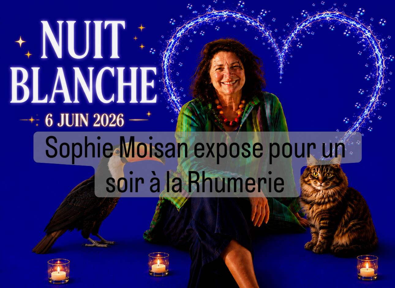 Sophie expose quelques photos samedi à la Rhumerie de 21h30 à minuit au 166 BV Saint-Germain Paris 6 🤗🌺🌱 🍹
Un rendez-vous avec la poésie d’Aimé Césaire et des artistes des DOM TOM, Martinique, Cayenne, Guadeloupe 💕 
À bientôt si vous déambulez pour la nuit blanche 😘
Réservation ici : https://my.weezevent.com/lheure-du-punch-la-nuit-blanche-1 #nuitblancheparis #sophiemoisan #artiti