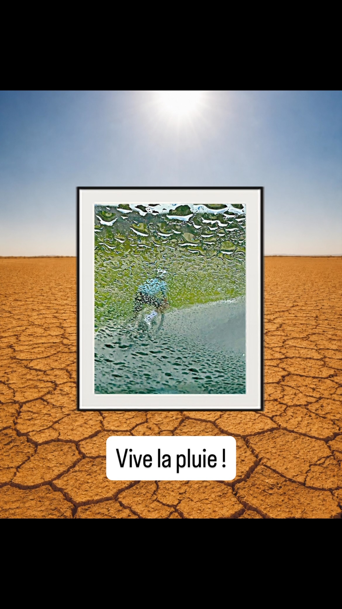 Nouvelle photo « Le col de la Bonette » de Sophie Moisan dans la série La pluie ensoleillée. Vive la pluie. #lapluie #sophiemoisan #artiti #photographieimpressionniste